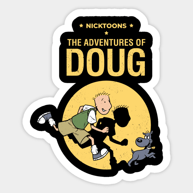 Doug Sticker by RedBug01